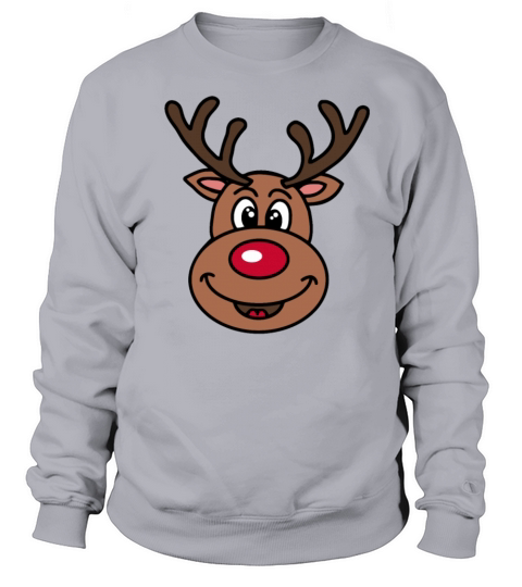 Rudolph The Red Nose Reindeer funny tshirt Women's Sweatshirt