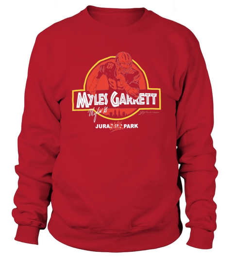 myles garrett vintage art Sweatshirt Unisex