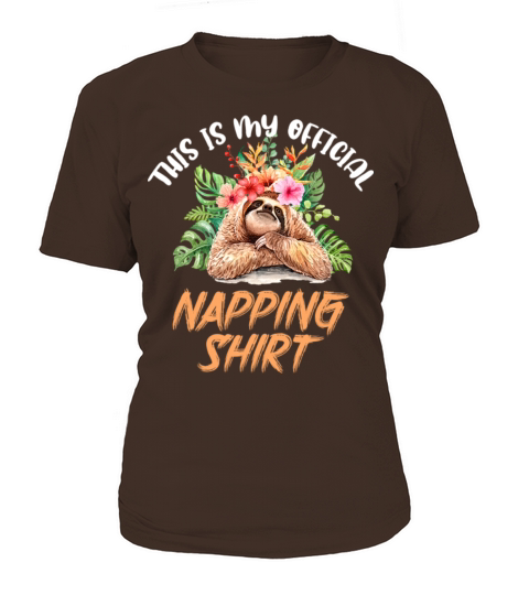 Baby Sloth Official Napping Funny Quotes Sayings Women's T-Shirt