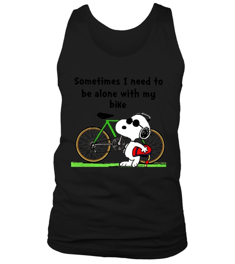 Snoopy Bike ! Tank Top Unisex