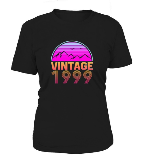 Retrowave Vintage 1999 Birthday Gift Idea Women's T-Shirt