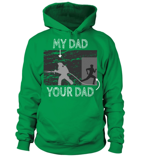 My Dad Your Dad Firefighter Proud Son Daughter Women's Hoodie