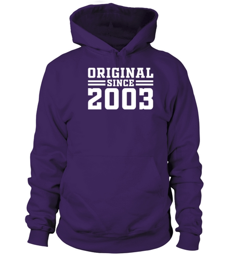 18th Birthday Gift Vintage 2003 18 Years Women's Hoodie