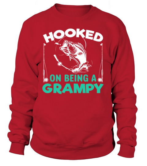 angler grandpa fishing Women's Sweatshirt