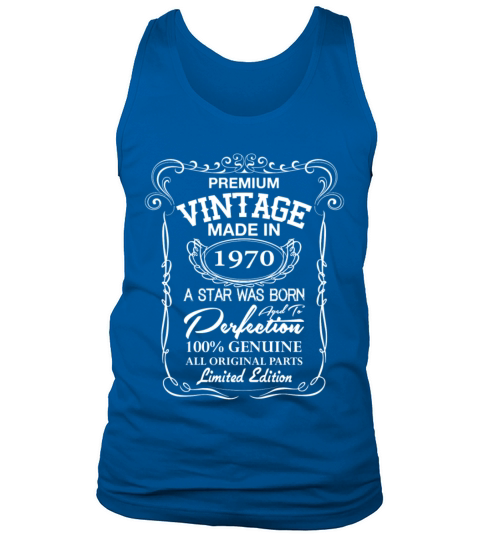 vintage made in 1970 Men's Tank Top