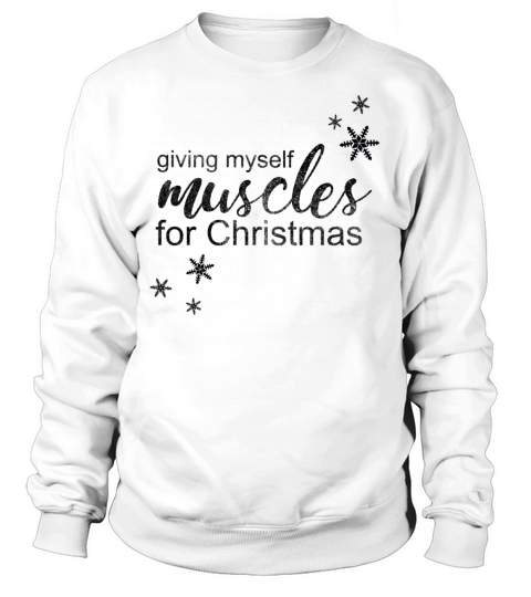 Muscles for christmas gift idea sports training Women's Sweatshirt