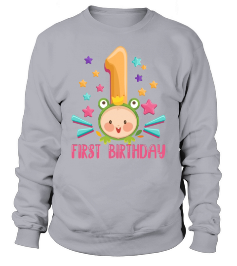 Birthday Baby - 1st Birthday Men's Sweatshirt