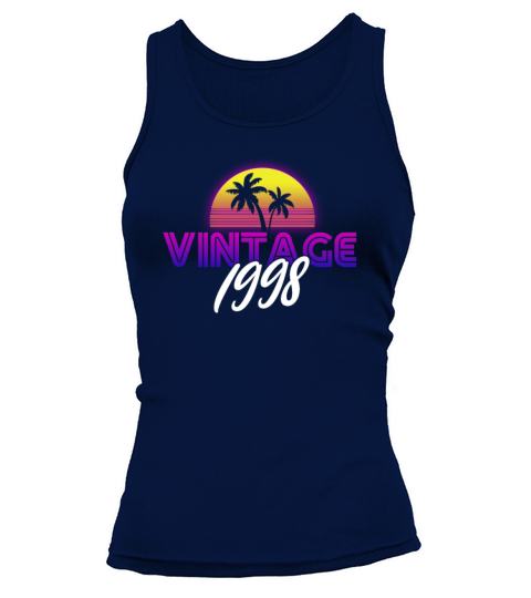 Retrowave Vintage 1998 Birthday Gift Idea Women's Tank Top