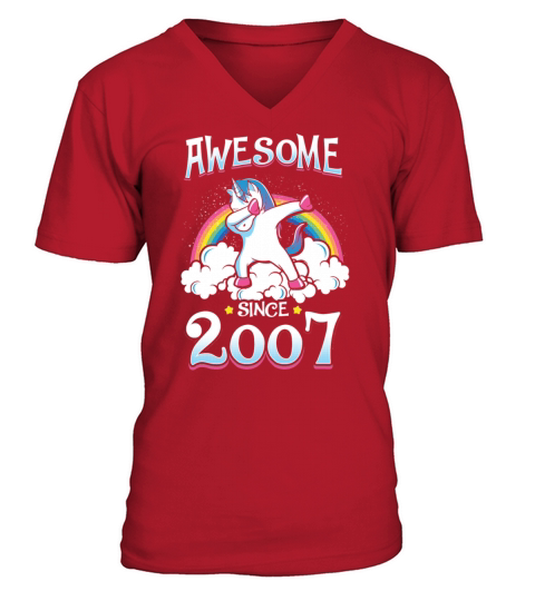 Awesome Since 2007 Men's V-Neck T-shirt
