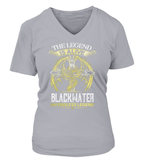 BLACKWATER V-neck T-Shirt Woman