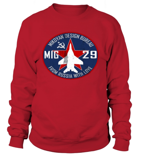Air Force Fighter Mig 29 Sweatshirt Unisex