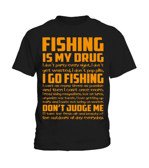 Fishing - I cast as many times as possible Kids T-Shirt