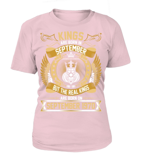 The Real Kings Are Born On September 1970 Women's T-Shirt