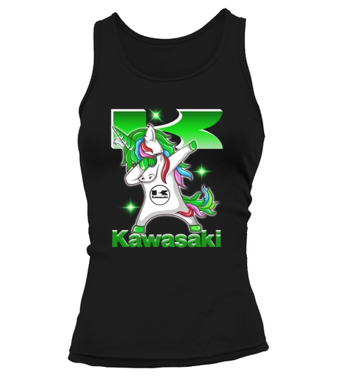 kawasaki unicorn Tank top Woman