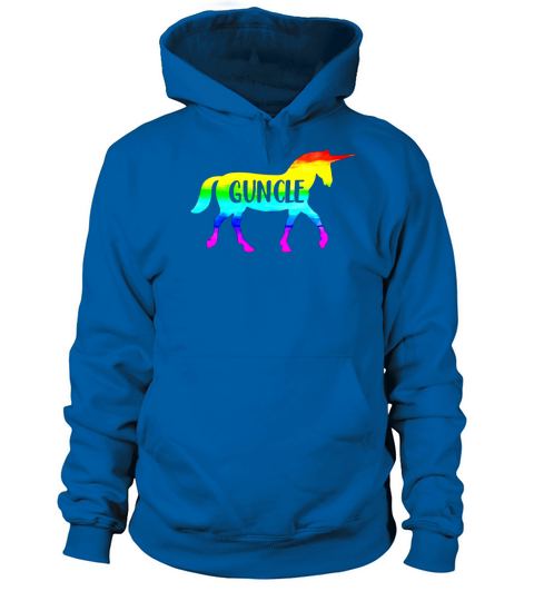 LGBT Proud Guncle Unicorn Shirth Women's Hoodie