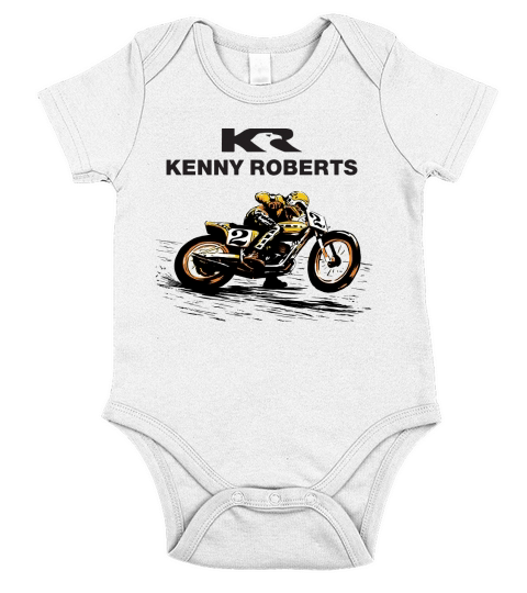 Kenny Roberts Short Sleeve Baby One-Piece