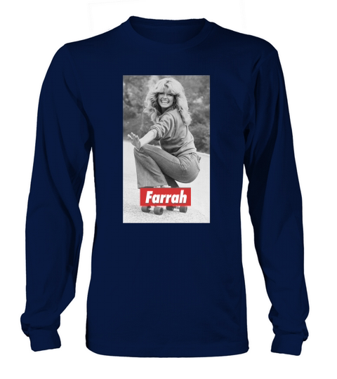 Farrah Fawcett Retro Long sleeved Unisex
