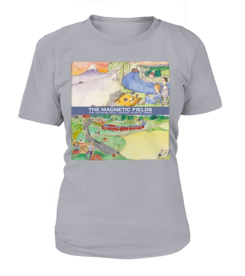 The Magnetic Fields  Distant Plastic Trees Tshirt T-Shirt Woman