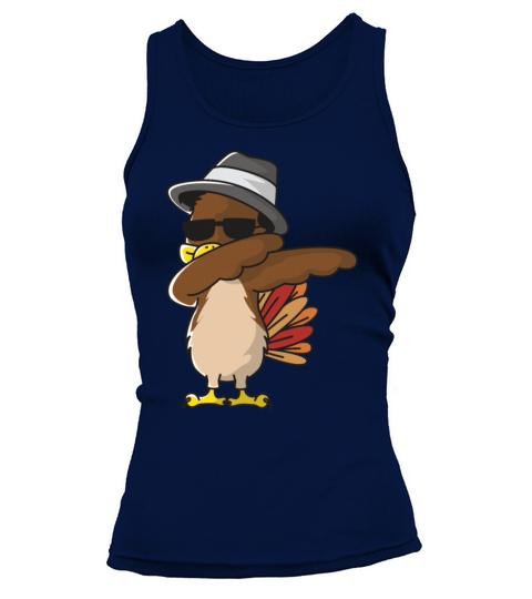 Dabbing Turkey Thanksgiving Women's Tank Top