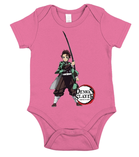 Tanjiro Kamado Demon Short Sleeve Baby One-Piece
