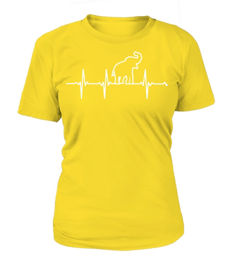 Elephant - My heartbeat is you Women's T-Shirt