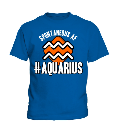 Aquarius Spontaneous AF Kids T-Shirt
