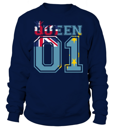 partner land queen 01 princess Tuvalu Men's Sweatshirt