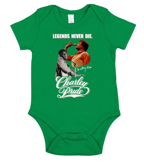 Legends never die Charley Pride signature Short Sleeve Baby One-Piece