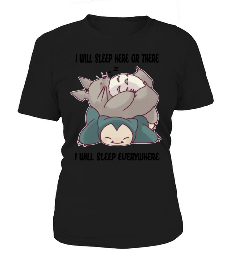 Sleeping Totoro Snorlax Women Women's T-Shirt