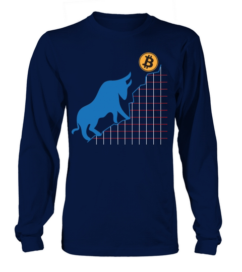 Bitcoin Coin Cryptocurrency Blockchain Financial Women's Long Sleeve