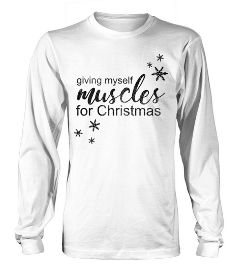 Muscles for christmas gift idea sports training Women's Long Sleeve
