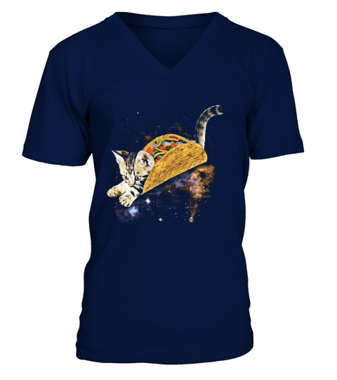 Taco Cat V-Neck T-shirt