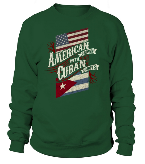 American With Cuban Women's Sweatshirt