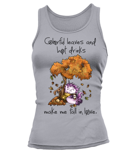 Unicorn enjoys day in autumn Women's Tank Top