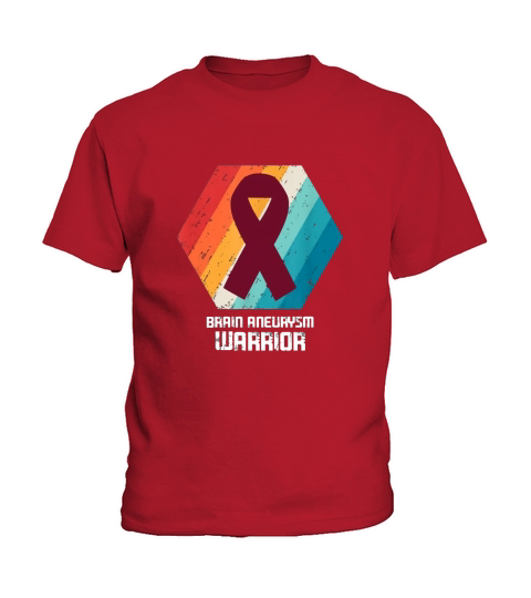 Brain Aneurysm warrior Kids T-Shirt