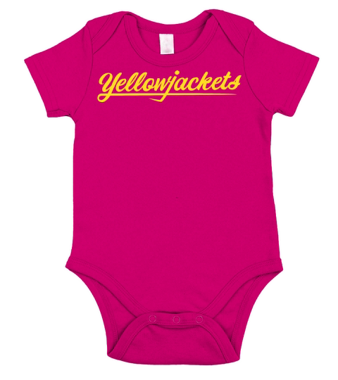 Yellowjackets Short Sleeve Baby One-Piece