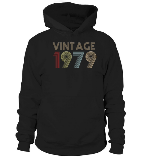 40th Birthday Gift Idea Vintage 1979 Women's Hoodie