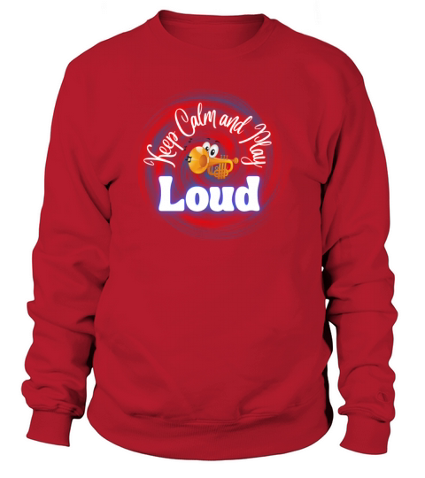 Keep Calm and Play Loud Women's Sweatshirt