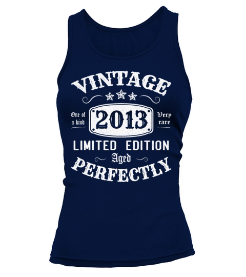 Vintage 2013 Limited Edition Aged Perfectly Tank top Woman