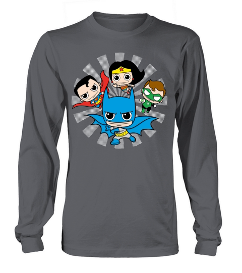 DC Comics Originals Chibis Women's Long Sleeve
