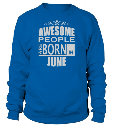 born in june Women's Sweatshirt