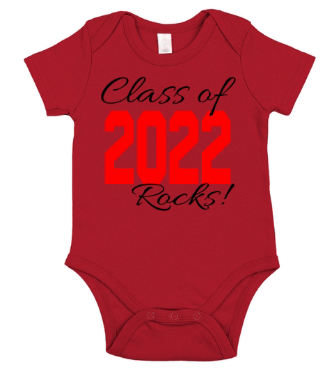 Class of 2022 Rocks Short Sleeve Baby One-Piece