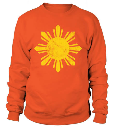 Philippines print Filipino Vintage Sun product Men's Sweatshirt