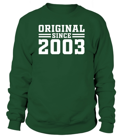 18th Birthday Gift Vintage 2003 18 Years Women's Sweatshirt