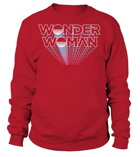 Wonder Woman 1984 Logo 80s Women's Sweatshirt
