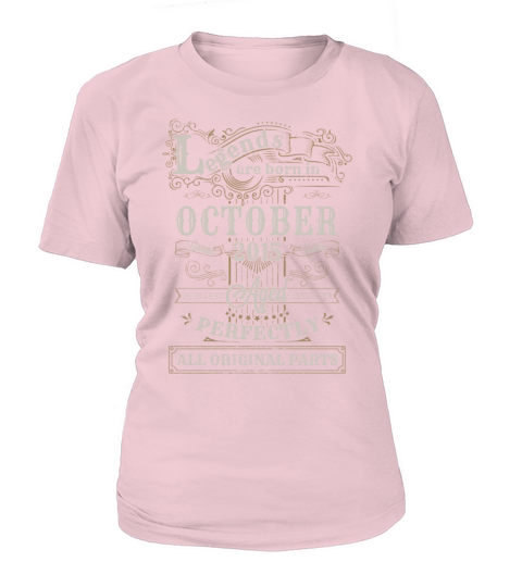 Legends Are Born In October 2015 Birthday Women's T-Shirt