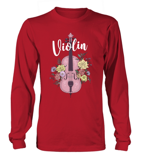 Violin Women's Long Sleeve
