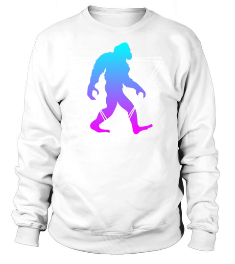Bigfoot Sasquatch Animal Retro Vintage Gift Women's Sweatshirt