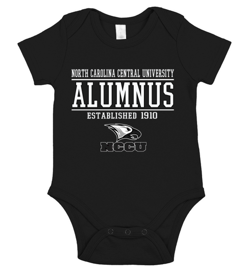 North Carolina Central Alumnus Short Sleeve Baby One-Piece