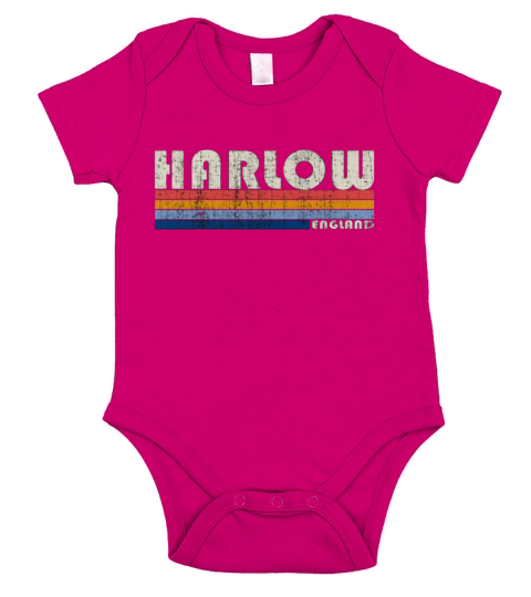 Vintage Harlow England Short Sleeve Baby One-Piece